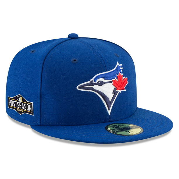 Genuine Merchandise Toronto Blue Jays Fitted Size 7 5/8 Royal Blue Double Logo Hat Cap 